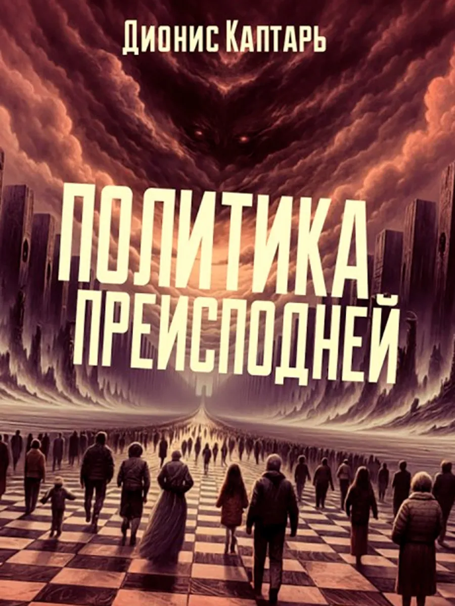 Обложка книги Политика преисподней. Каптарь Д.Л.