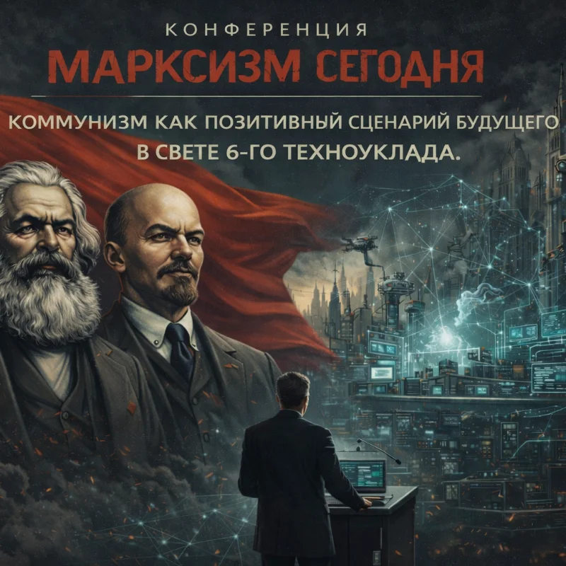 КОММУНИЗМ КАК ПОЗИТИВНЫЙ СЦЕНАРИЙ БУДУЩЕГО В СВЕТЕ 6-ГО ТЕХНОУКЛАДА. - конференция